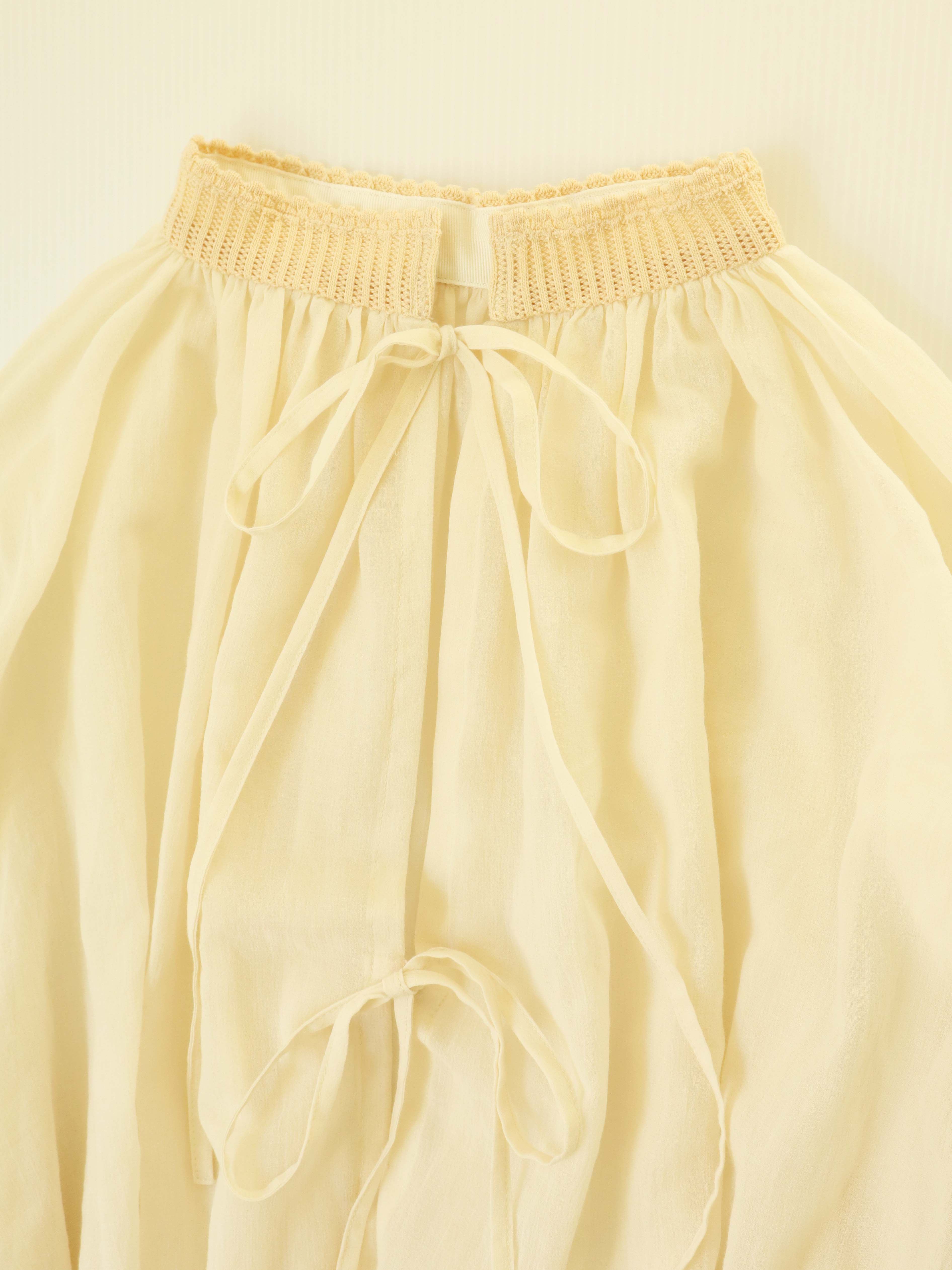 Cotton Chiffon 2way Blouse