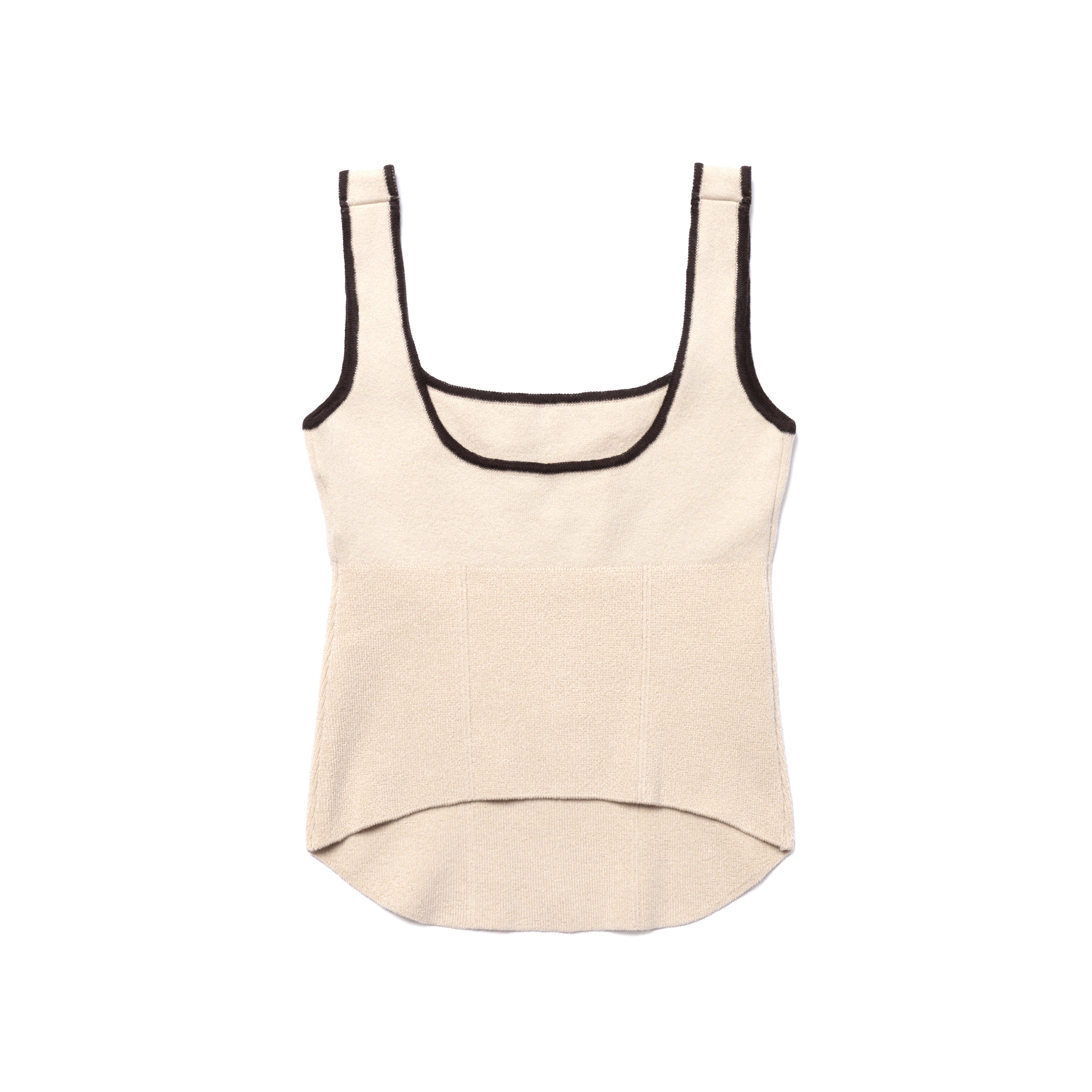 コットンシルクスクエアブラタンク NKGB02