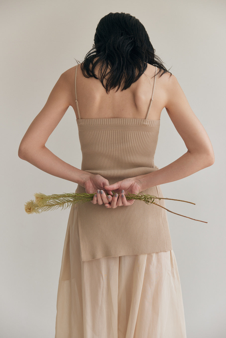 Organic Cotton Bare Top Mini Dress