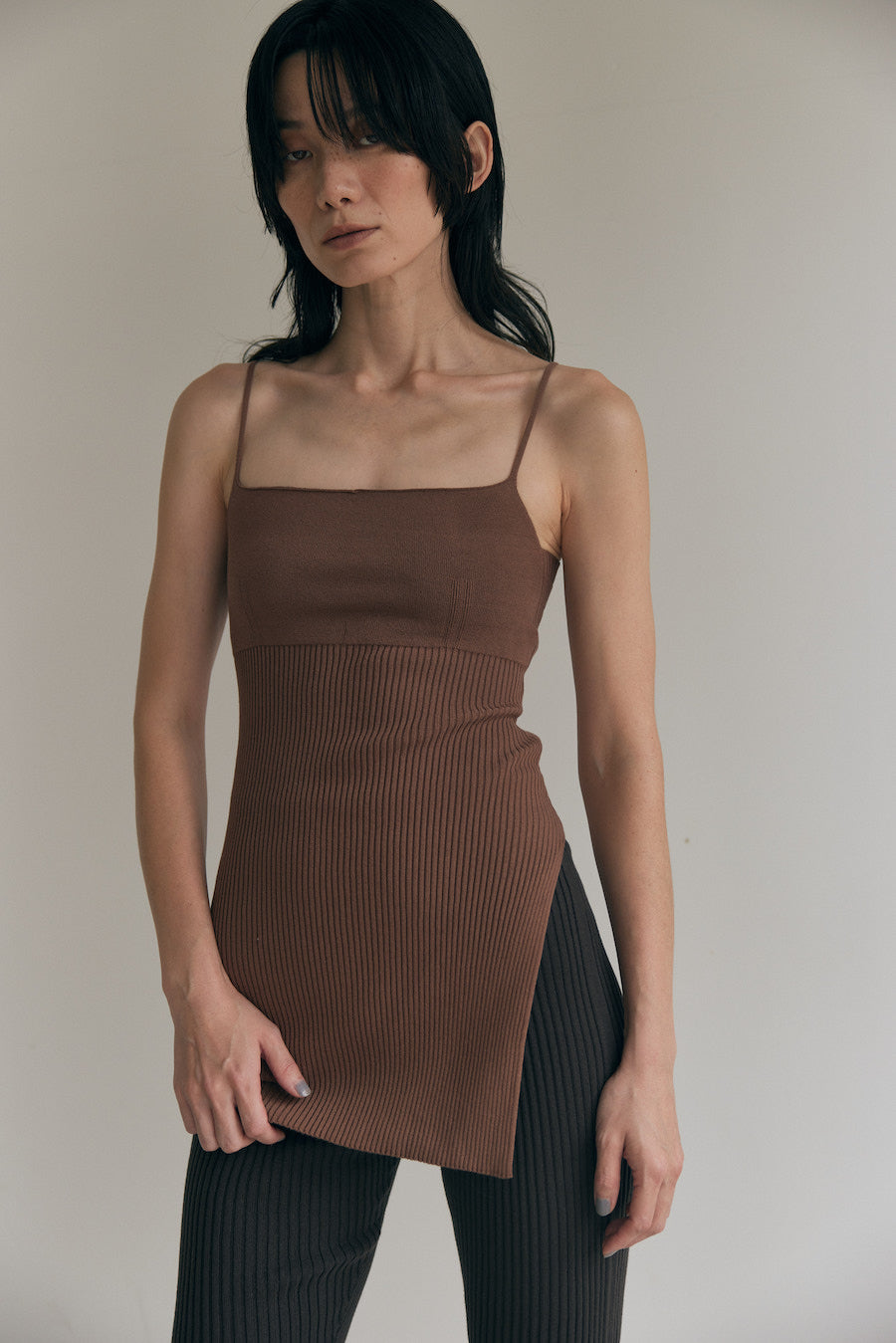 Organic Cotton Bare Top Mini Dress