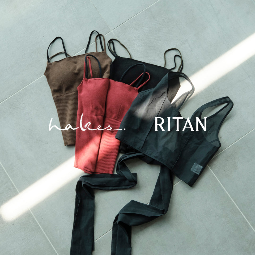 【 INFORMATION 】RITAN × nakes コラボレーションアイテム、8月23日（土）より発売スタート