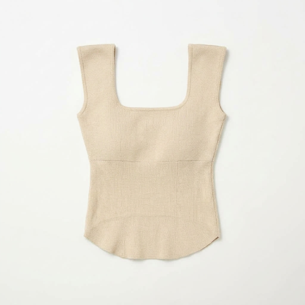 【予約】コットンシルクコルセットブラタンク NKGHB03