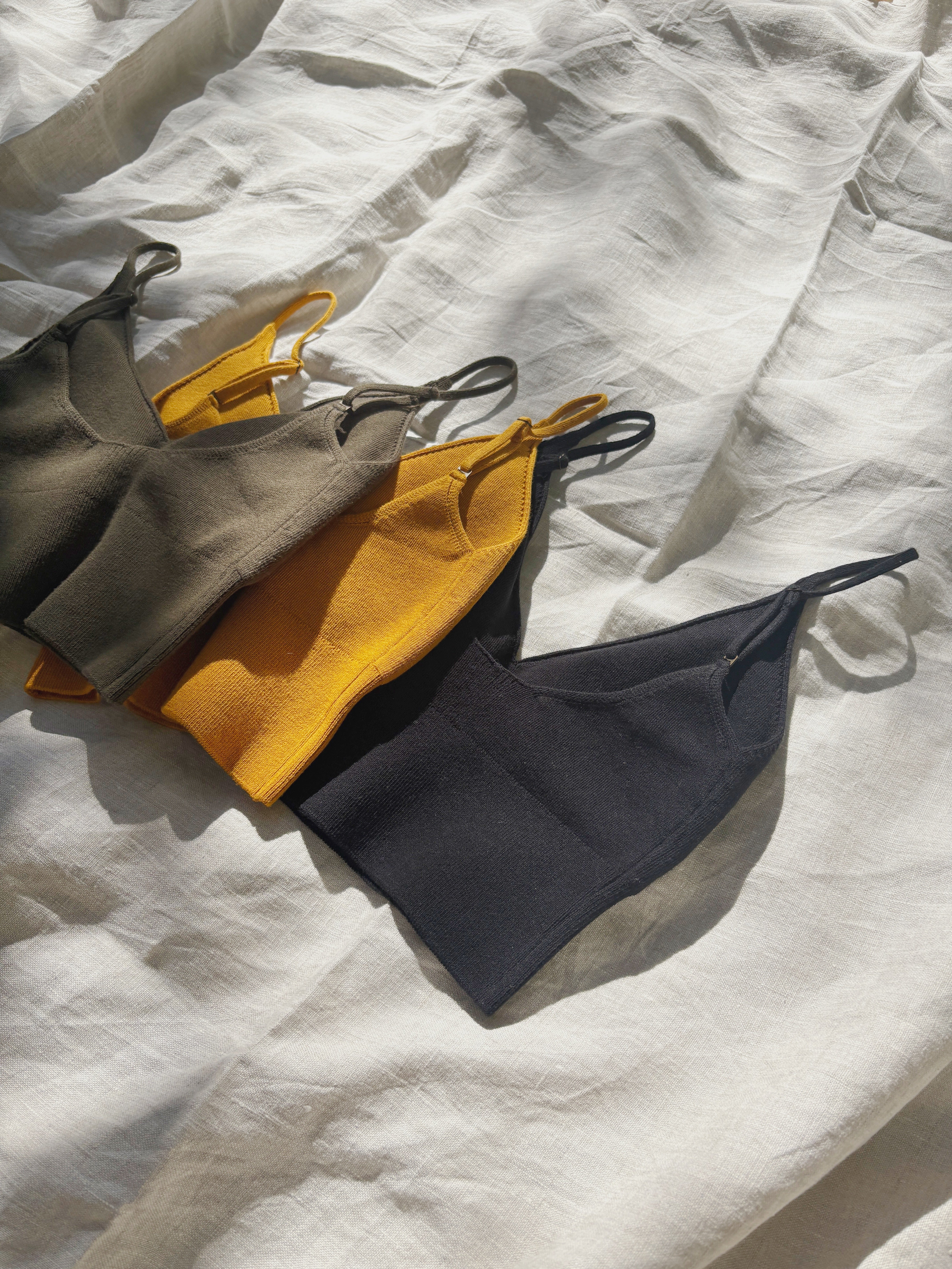 Knit Bra Top [ Classic ] Organic Cotton Yarn