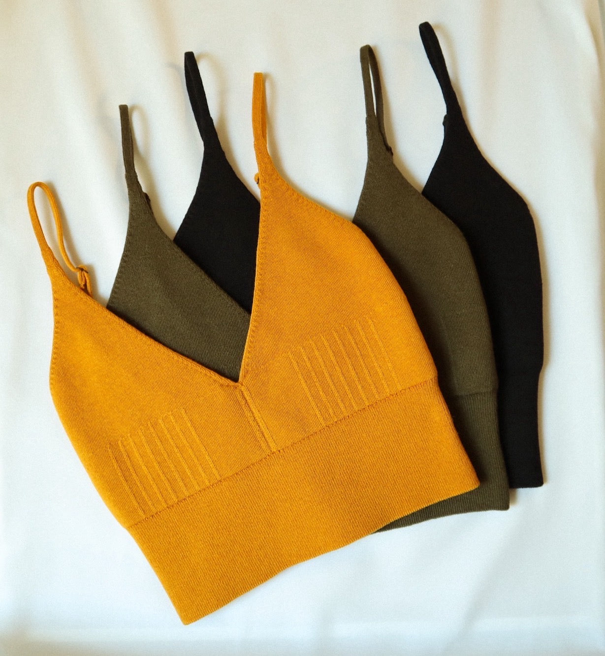Knit Bra Top [ Classic ] Organic Cotton Yarn