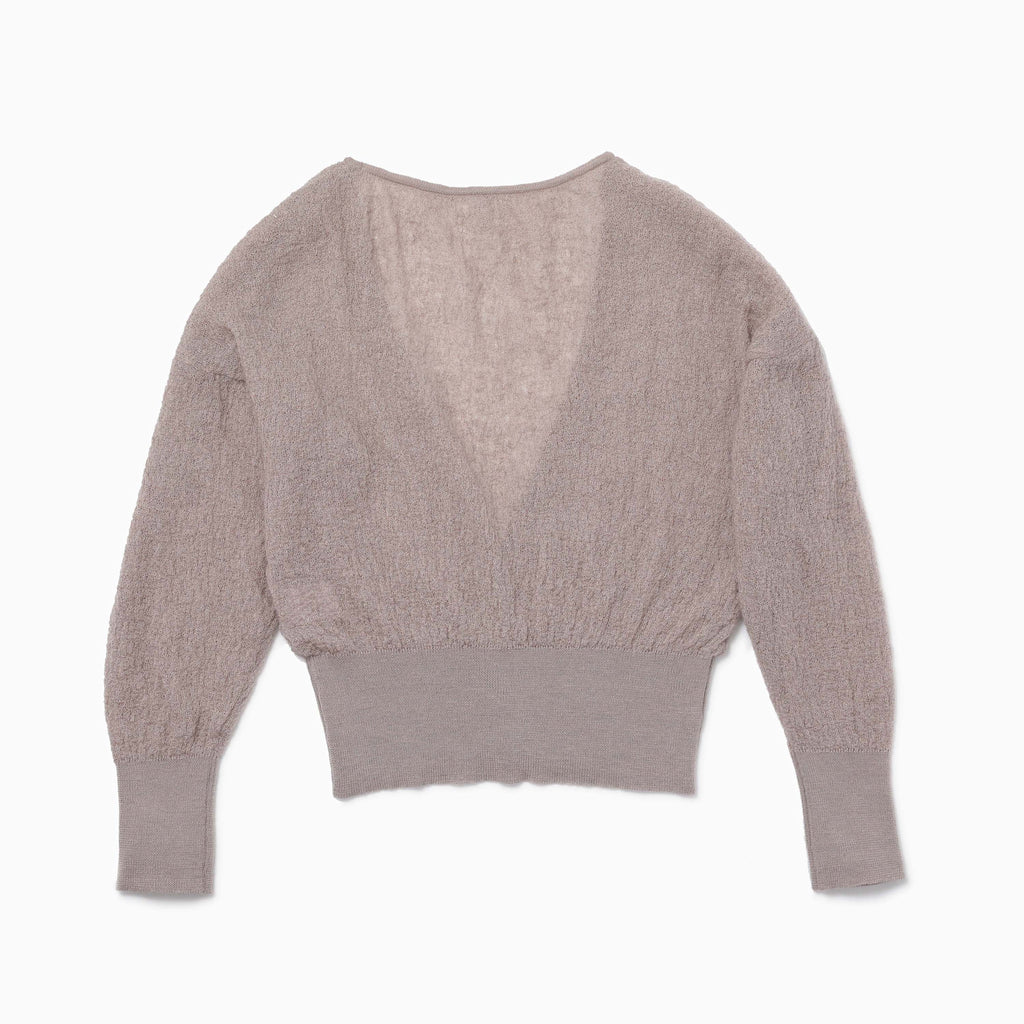 SHEER KNIT CARDIGAN