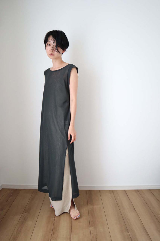 Cotton Tulle Mesh One-piece